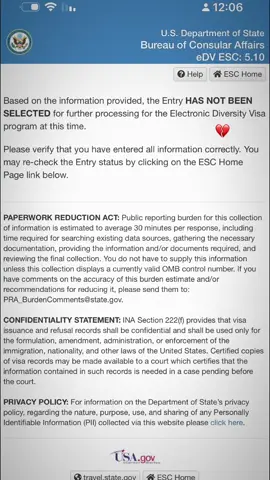 #dv_lottery #usa #has_not_been_selected #القرعة_العشوائية_الامريكية #العراق 