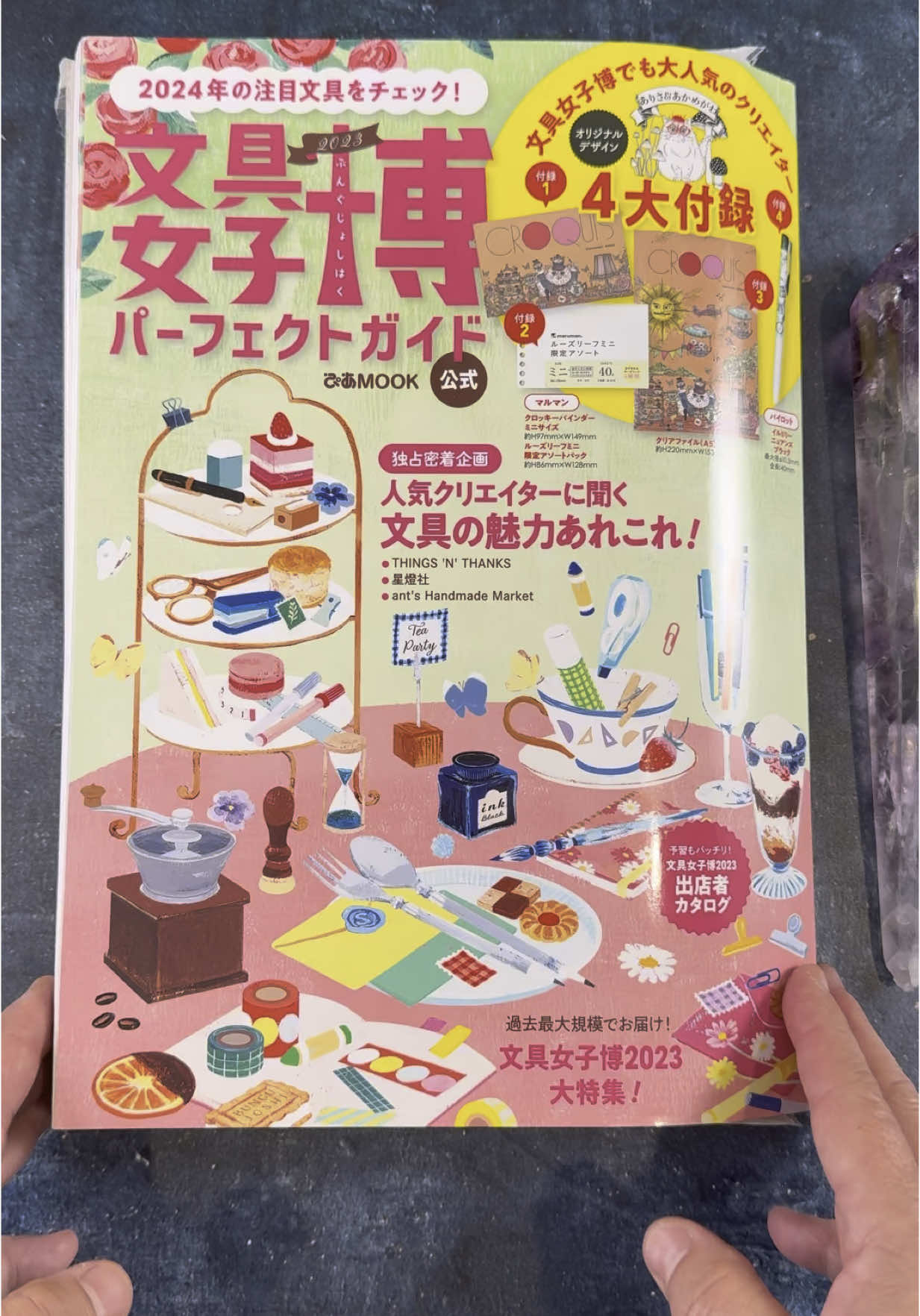 Japanese Magazine Surprise  #stationery #japaneseculture #japanesestationery 