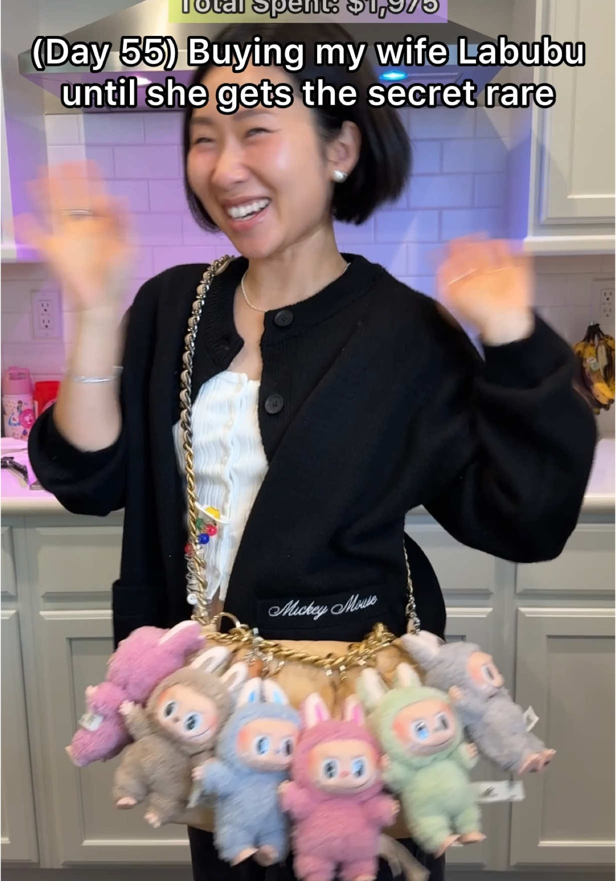 How many Labubus could you open in 60 seconds? (Day 55, $1,975 Spent) #hungryFAM #labubu #popmart #whoisLabubu #LabubuEnergy #BigIntoEnergy @POP MART US @Julie Lin 