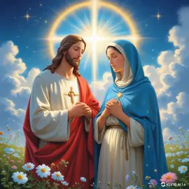 Jesus e maria nossa senhora #ia #jesus #maria #nossasenhora #eutelevantarei #creatorsearchinsights 