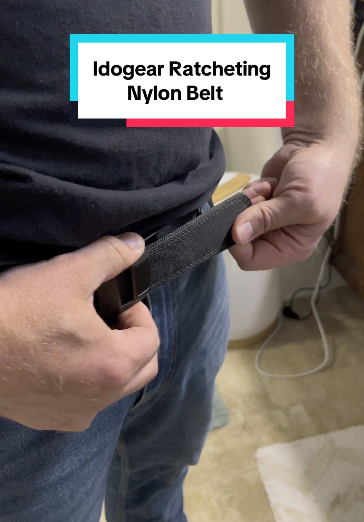 This is certainly a heavier duty belt perfect for open out concealed carry and it ratchets to the perfect size rather than relying on fixed holes! This might be the perfect carry belt! #belt #mensbelt #beltsformen #ratchetingbelt #tactical #tacticalgear #tacticalbelt #opencarry #concealedcarry 