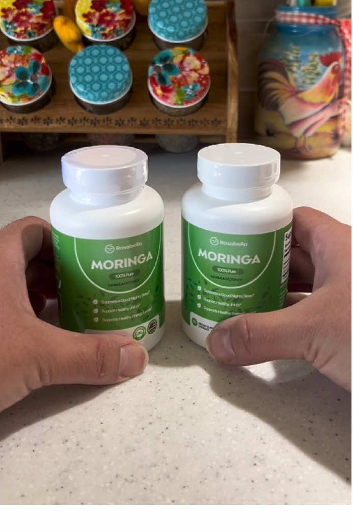 2 x Rosabella Moringa Capsules (800mg) for Immune Support ✨ Gut Health & Vitamins #vitamins #moringa #rosabella #TikTokShop #tiktokshopfinds #VocêNasceuParaMudar 