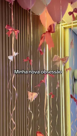 Era laços que você queria? Minha nova obsessão 🫶🏼 Faria?? #creatorsearchinsights #aesthetic #coquetteparty #partydecor 