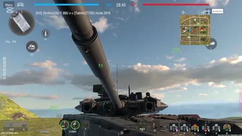 🐮🐄T-90 luciéndose 💪#panzerwar #CapCut 