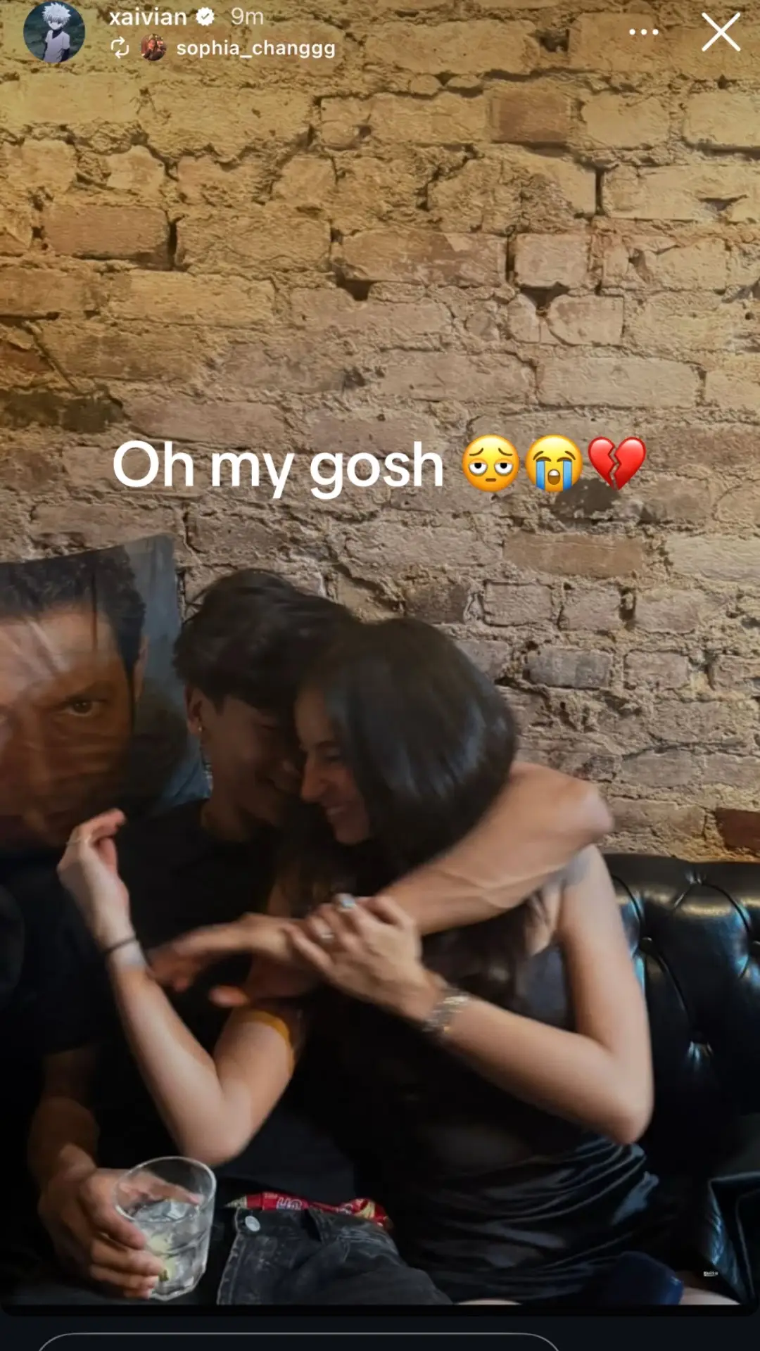 Why did nb tell me he has a gf 💔 they’re cute tho #xaivianlee 