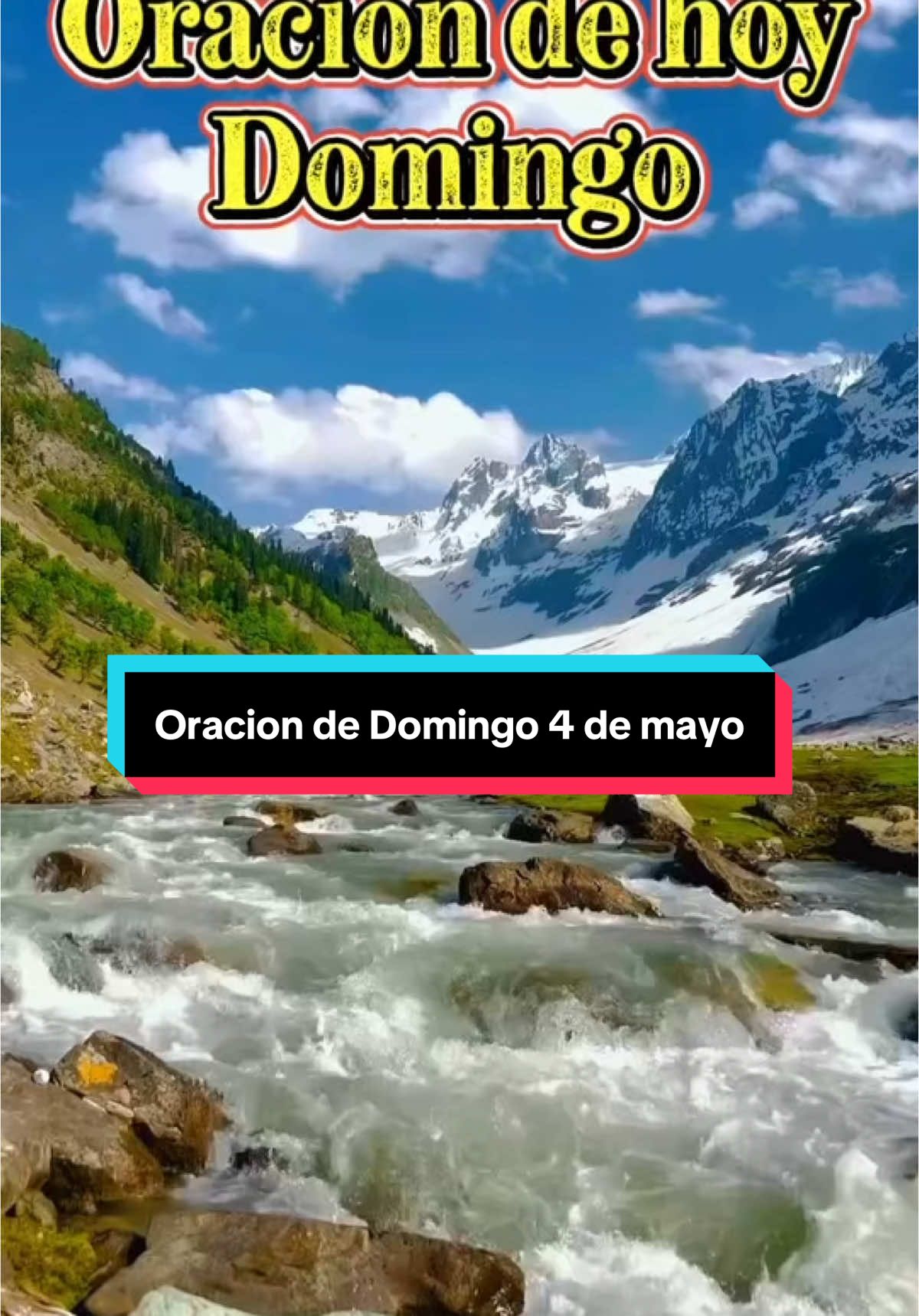 #oraciondelamañana #domingo4demayo #buenosdias #bendiciones #felizdomingo #graciasdios #paratiii