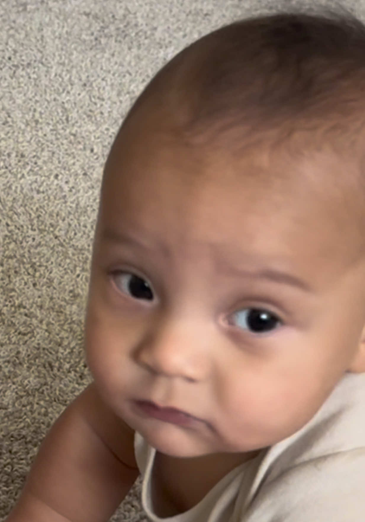 What y’all think went through his head 😂 @Zaza #babies #viral #funny 