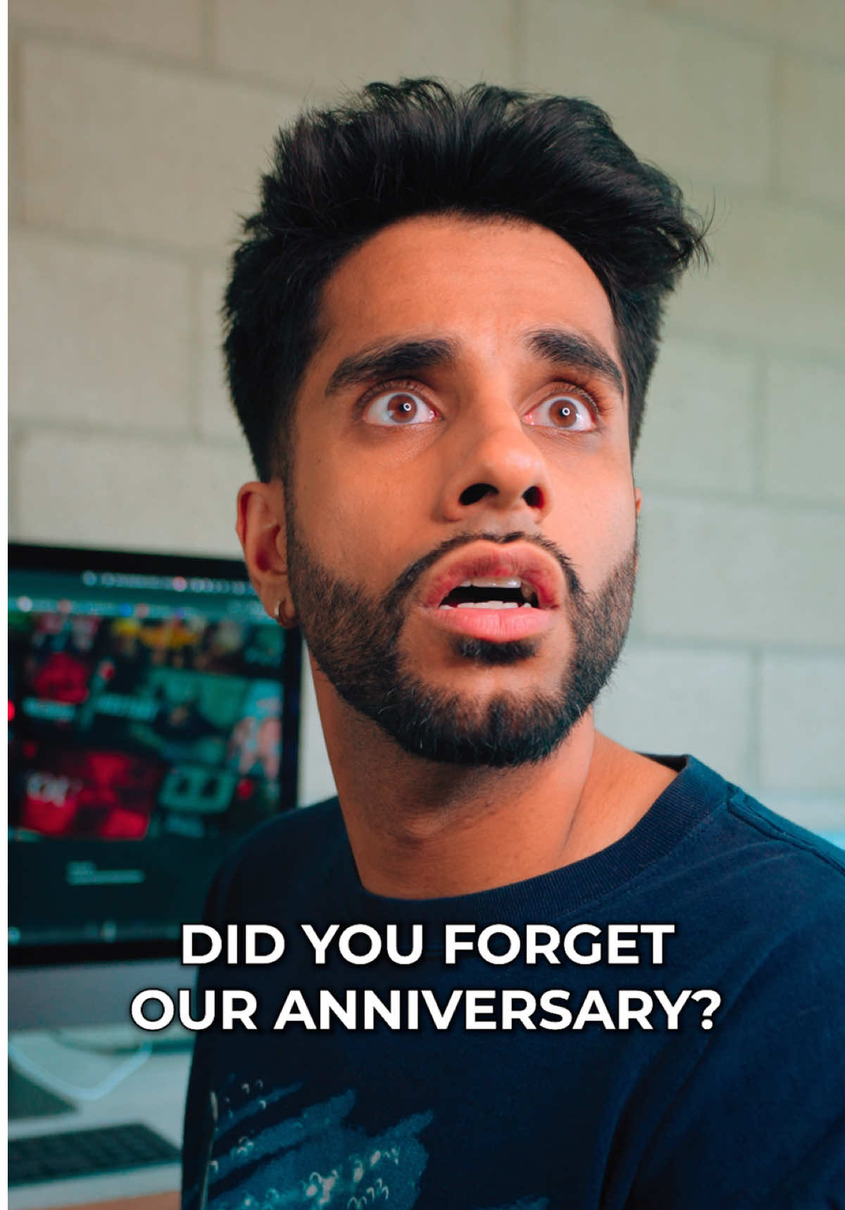 when you forget your anniversary 😰 #comedy #couple #relatable #skit