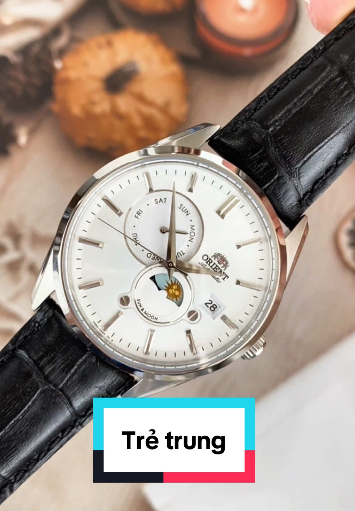 Orient Sun & Moon Gen 5 Trẻ Trung Thanh Lịch#donghonhat #watch #donghoco #orient #orientstar #donghonam #Orient #oriental #orient #donghochinhhang #dọnghothongminh #seiko5 