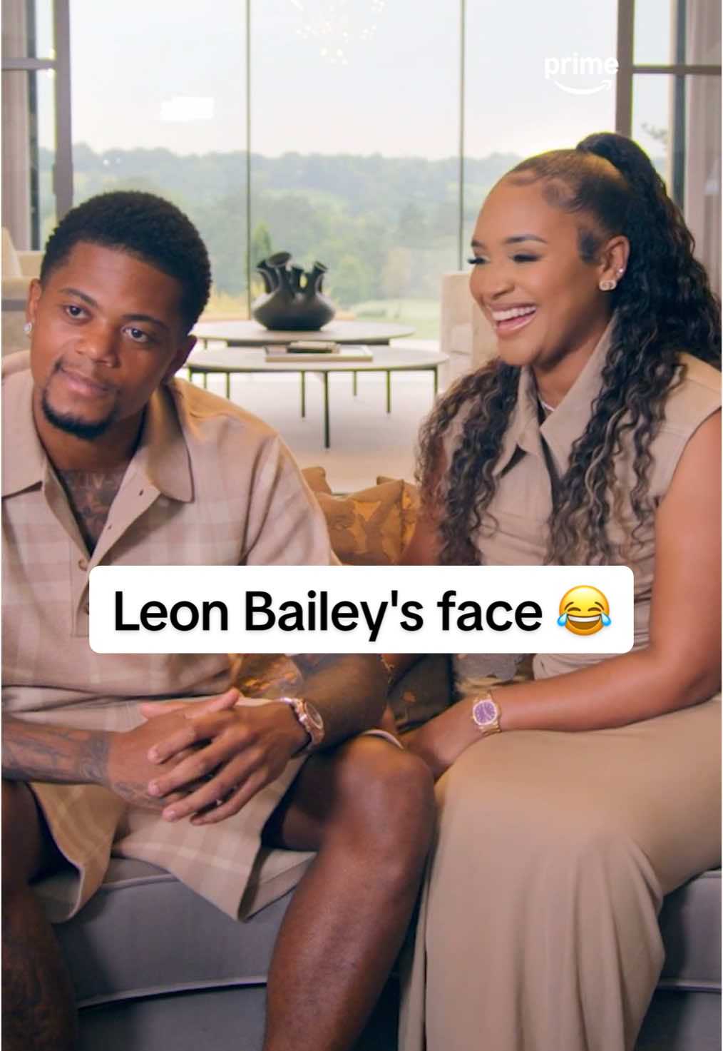 Leon Bailey's face at the end 😂 #marriedtothegame #astonvilla #avfc #leonbailey 