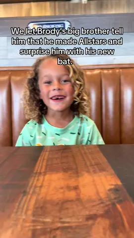 The entire family is so proud of Brody’s hard work this baseball season. Bryce was so excited for Brody that we had to let him be the one to tell him he made the all star team. It was the sweetest moment.  Bryce came up with a little script to tell him and gave him a new pencil bat! #allstar #baseball #pencilbat #baseballbat 