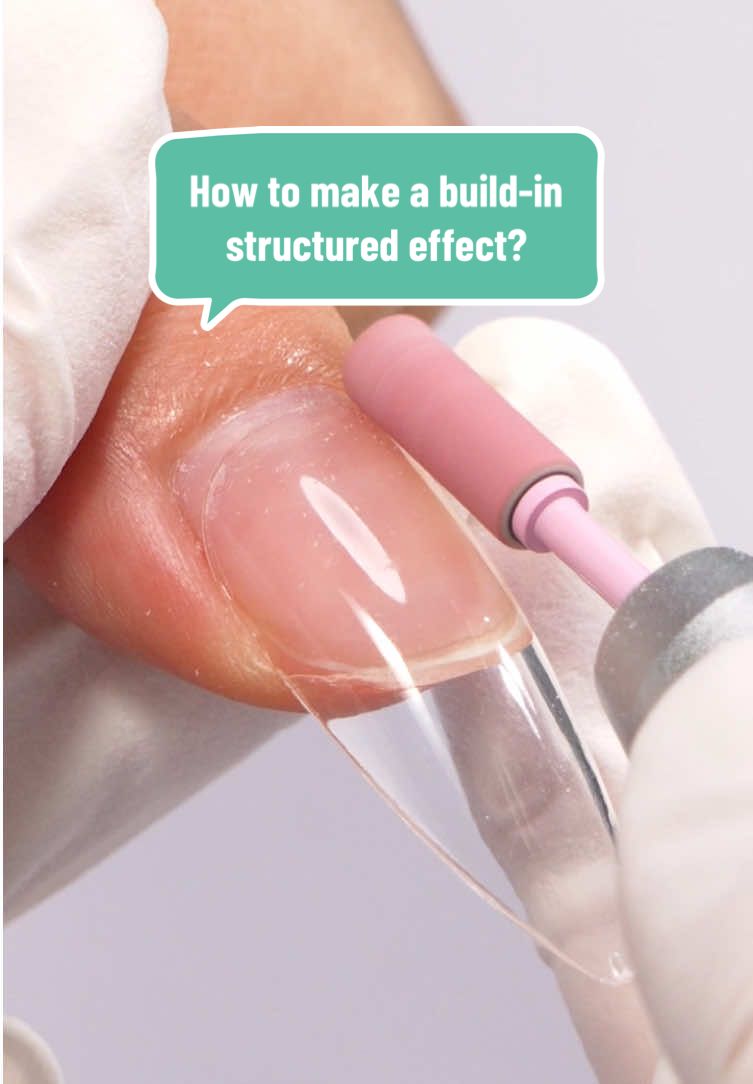 How to make a builder-in structured effect? Quick file nail tips using SC320F Nail Drill! #TikTokShopMothersDay #melodysusie #melodysusienails #nailtools #nailart #nailchallenge #nailtutorial #nailtechlife #nailtechcheck #nailtechproblems #nailtechnician #nails #nailbeginner #nailpro #naillover #nailhack #nailtips #nailtip #naildrill #nailtoktok #nailsoftiktok 