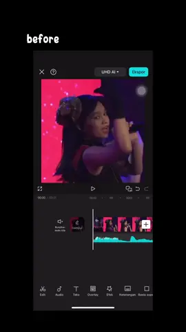 🗣️: mil ngedit pake apa nih gays CapCut, aku ngedit sebisa aku aja🙏 #nalajkt48 #milanyanala 
