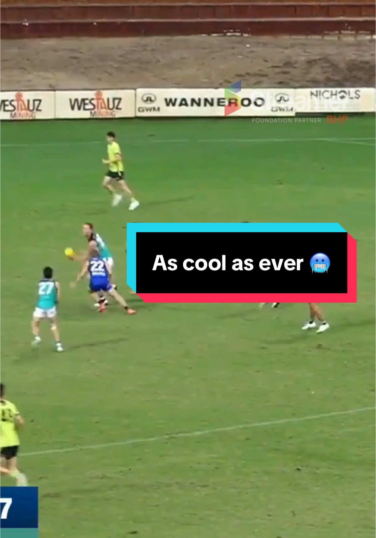 Carter Robertson as cool as ever, snaps it through. 🥶 @East Perth Football Club take the win in the @wafl_official 📈 Watch the replay via the link in bio ➡️ #seeitonstreamer #colts #athlete #sports #highlight #football #goal #winner #localhighlight #sporthighlights #eastperth #wafl #footy #perthfooty 