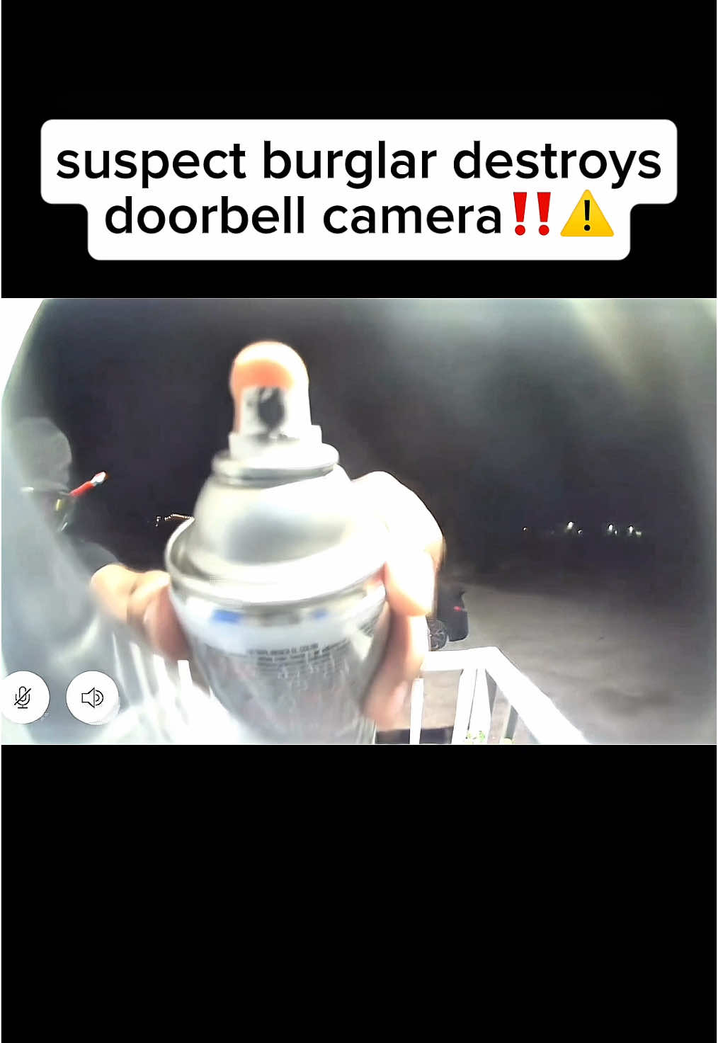 Suspect destroys doorbell camera stay safe out there 🙏🏼😬 #tiktokshop #homesaftey #MothersDay #tiktokshopmothersday #securitycamera #homesecurity 