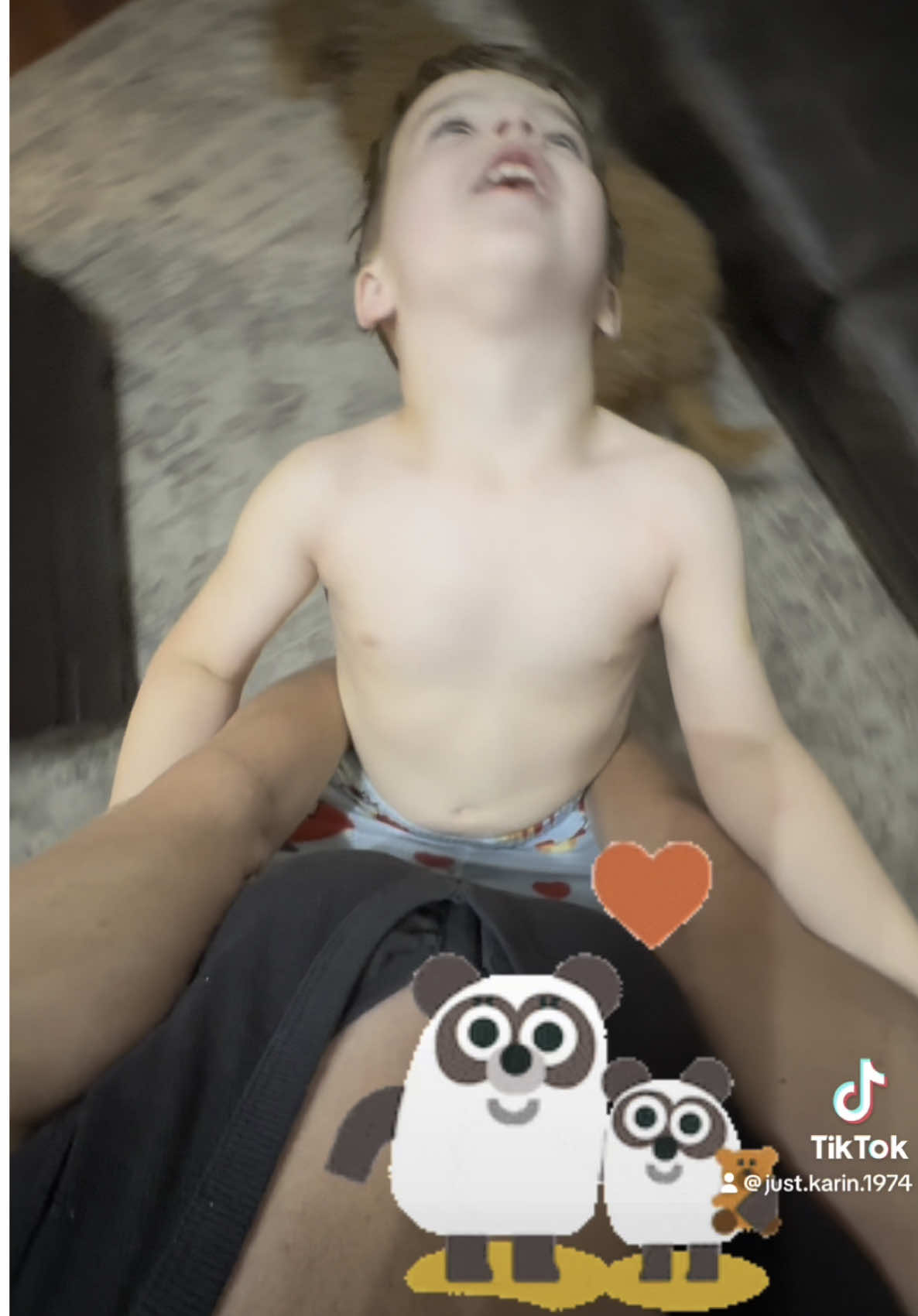 I wouldn’t have been able to do this before my cervical fusion. He was more interested in the spinning. My heart is full. @just_karin_ #corememory #gramma #grandson# #toddlersoftiktok #whateverittakes #fyp #tiktoktrend 