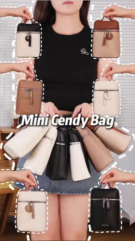 New drop alert 🚨🔔  #MiniCendyBag terbaru siap nemenin harimu dengan pilihan warna basic yang calm dan versatile ~ 🫶🏼 #Fyp #Taswanita #Tasselempang #Tas #Bags #Handbag #Style #OOTD #PromoGuncang55 