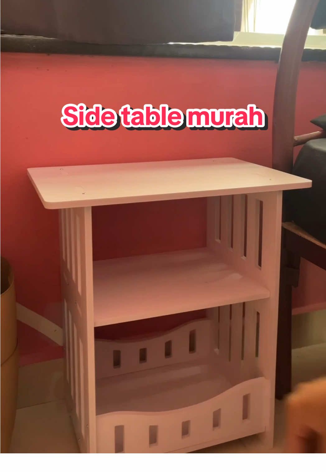 Kalau korang cari sidetable, yang ni memang murah & cantik. Korang boleh letak dalam bilik kat tepi katil atau deco kat ruang tamu #sidetable #sidetabledecor 