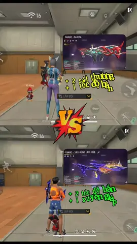 Các bạn thấy skin nào mạnh hơn? #viral #freefire #noana #SieuHungUGC 