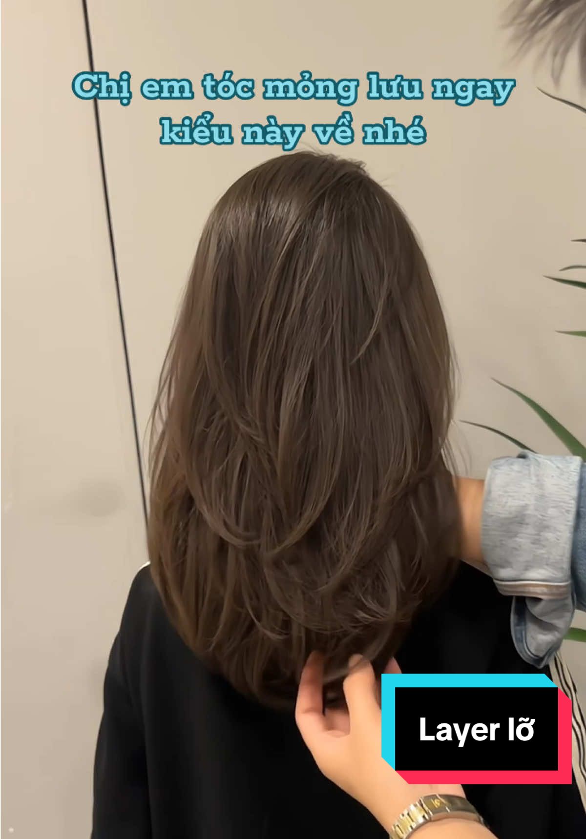 Layer ngang bầu dành cho nàng tóc ít mà lại dễ chăm dễ sài#cuthair #maibayhanquoc #layerngangbau #LearnOnTikTok #layerlo #viral #xuhuong #màunhuộmtônda 