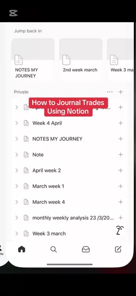 How to Journal Trades Using Notion #ourfuture #selfmademillionaire #worldwide 