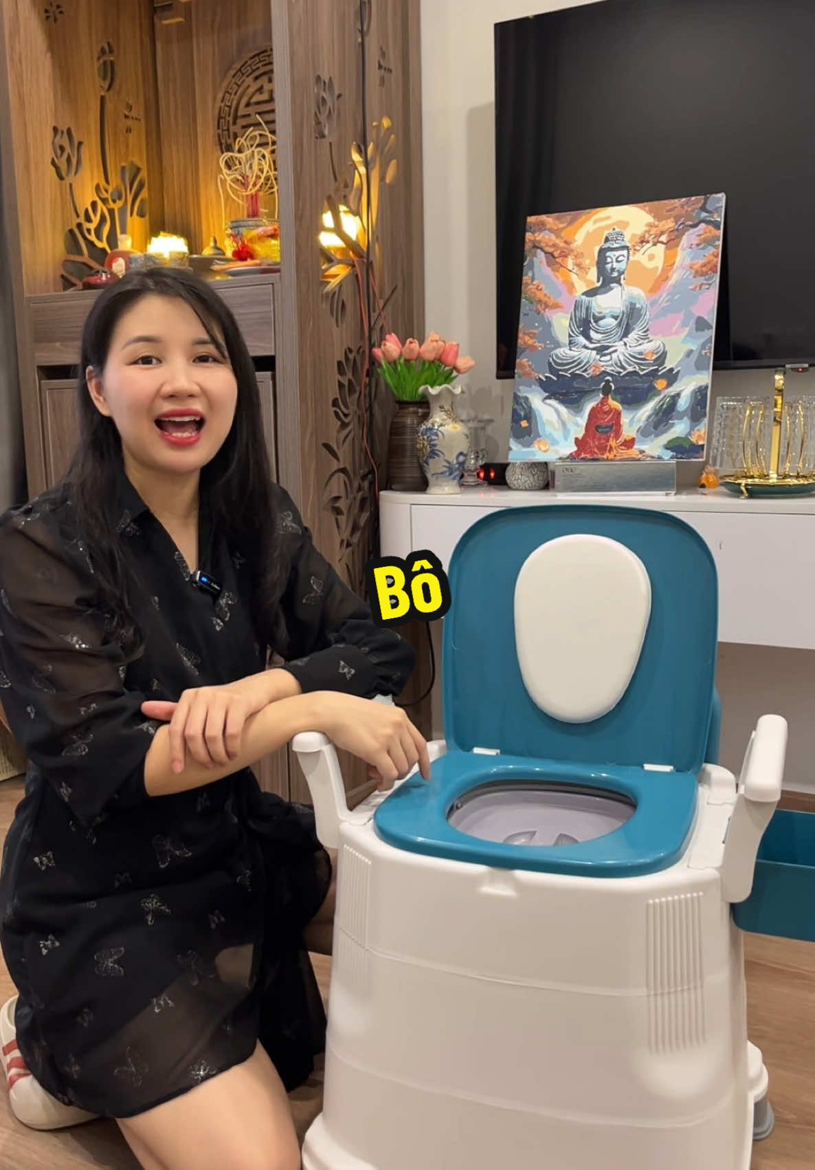 MODOFO bô vệ sinh cho người già và bà bầu tải trọng 200kg #bô #bonguoigia 