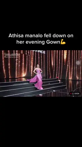 Athisa manalo in evening Gown. Miss universe philippines 2025 winner #muph2025 #athisamanalo 
