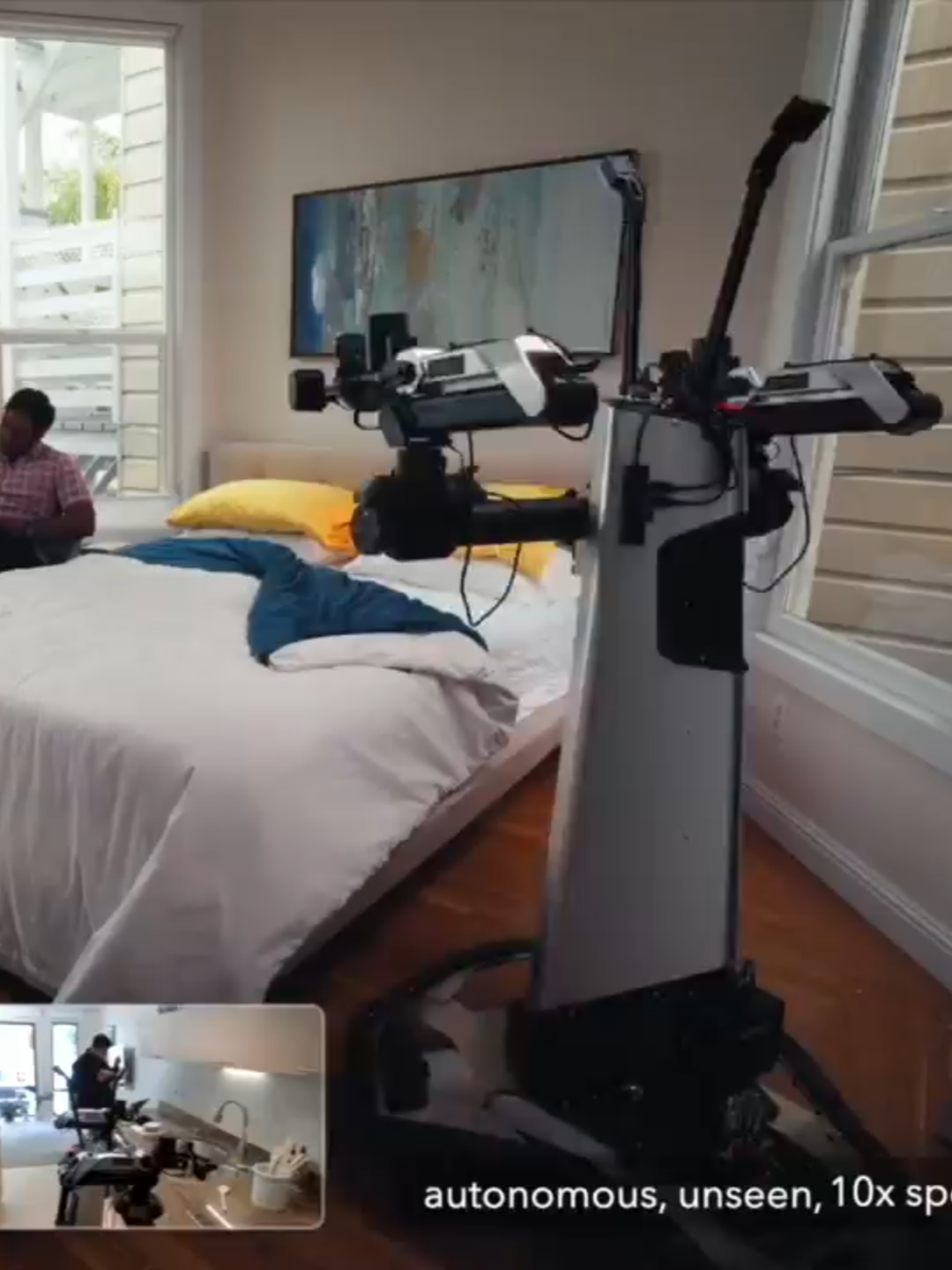 This Robot Makes Your Bed?! 🤖🛏️ Cleaning Just Got UPGRADED! Hire, buy, or rent robots today at JOBTOROB.com — 1,350+ Robots, One BIG Family! Find work WITH robots or FOR robots today! It’s not sci-fi — this robot can tidy up any home like it’s lived there for years! Thanks to next-gen AI, it adapts to your mess, learns on the fly, and handles everything from laundry to bed-making. Welcome to the future of housework. 💥🧹 #SmartHome #RobotMaid #FutureOfCleaning #AIHousekeeper #EmbodiedAI #RobotLife #HomeTech #JobToRob #ViralTech #CleanWithRobots #VLA #OpenWorld #generalization #multimodal #housework #household #GeneralPurpose #robot #EmbodiedAI #PhysicalAI #physical_int