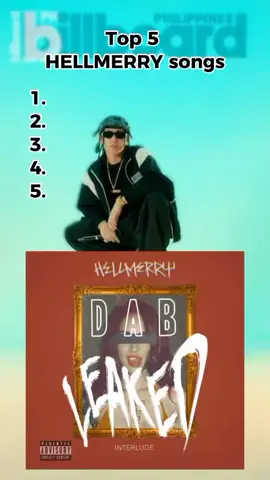 HELLMERRY's top 5 songs on Spotify #2025 #fyppppppppppppppppppppppp #fypシ゚viral #opm #hiphop #fypp #fy #hellmerry 