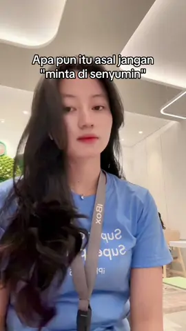 soalnya banyak yang tantrum kalau di senyumin🥵  #senyuminaja #senyuminajakaliya 