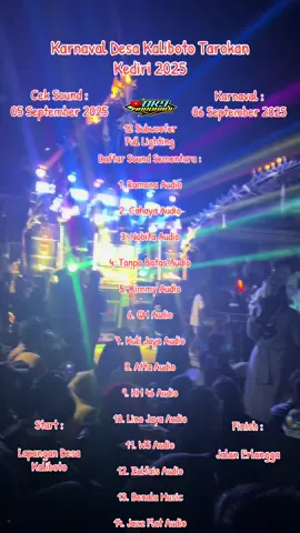 Karnaval Desa Kaliboto Tarokan Kediri 05-06 September 2025 🔥 #fyp #viral #trend #karnaval #desa #kaliboto #tarokan #kediri #ramonaaudio #cahayaaudio #nobitaaudio #tanpabatasaudio #kimmyaudio #gmaudio #kulijayaaudio #attaaudio #hm46audio #linojayaaudio #wsaudio #zulfaisaudio #benalumusic #jazzflataudionganjuk #pemburu #soundhoreg #jatim #masukberanda #fypツ #tiktok #channel #youtube #okywardandi #viralvideo #xyzbca #foryou 