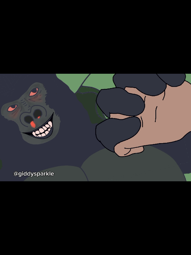 100 men vs 1 gorilla 😂  #funnyanimation #animation #100menvs1gorrila #funnycartoon #animated #funnyvideos😂 #hilariousvideos 