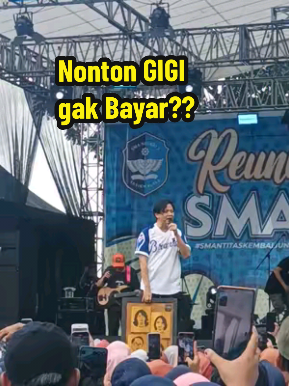 nonton gigi gak bayar?? kata armand maulana #smantitaskembaliunjukgigi #reuniakbarsmantitas #gigiband  #smantitas