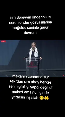 #nur içinde yatarsin inşallah sırı abey 
