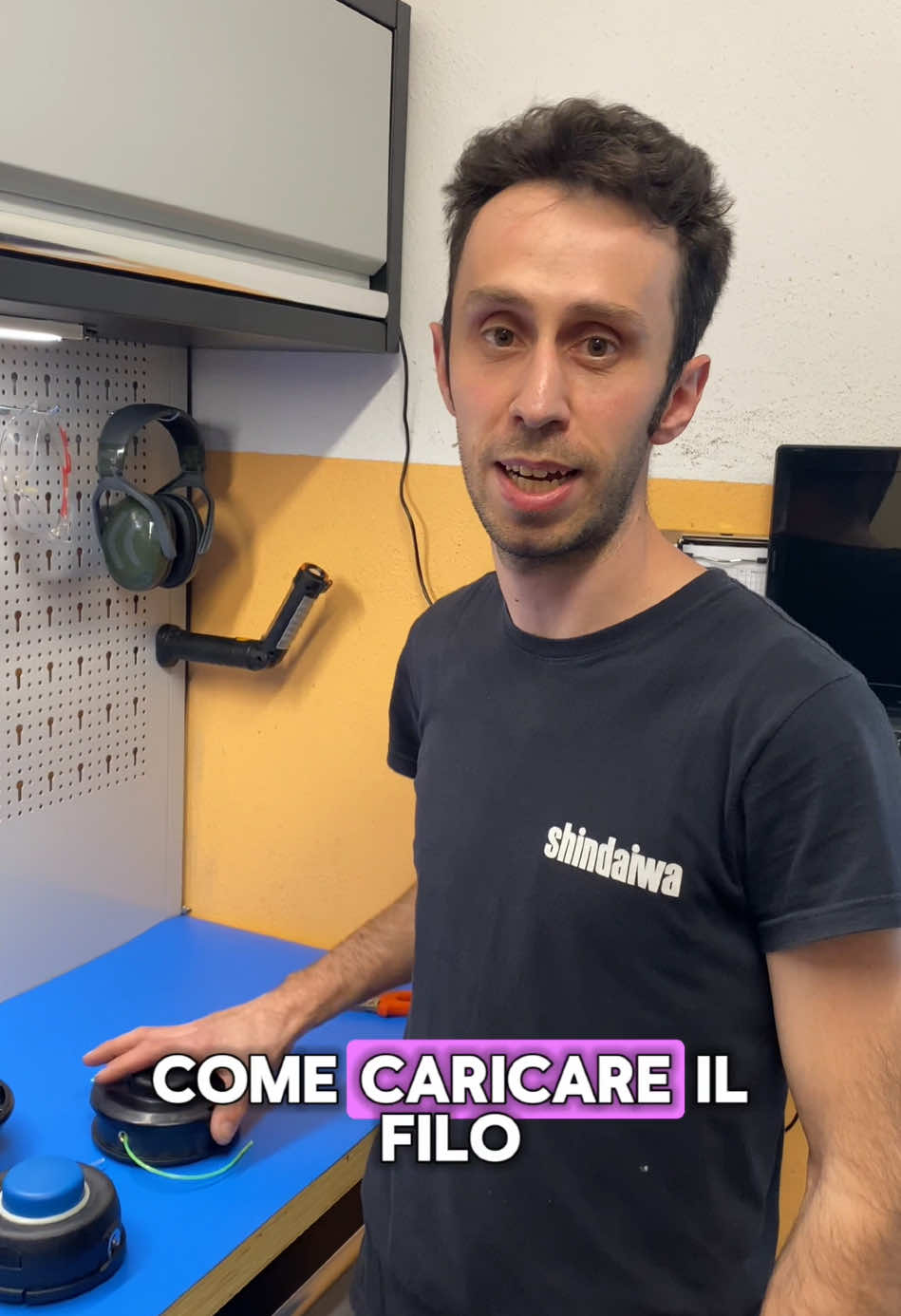 Ovviamente si scherza!!!#giardinaggio #decespugliatore #filo #meccanico 