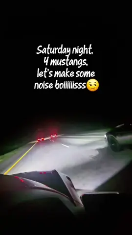 when the streets sleep, the horsepower engages #southernindiana  #streets #badboys  #mustanggt 