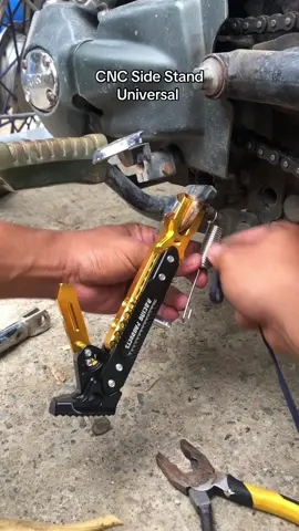 Kainaman mga kuys adjustable dika mababahala kong susubra or kakapos marami narin kulay na pagpipilian narito po ang #CNC #FULL #aluminum #alloy #side #Stand 