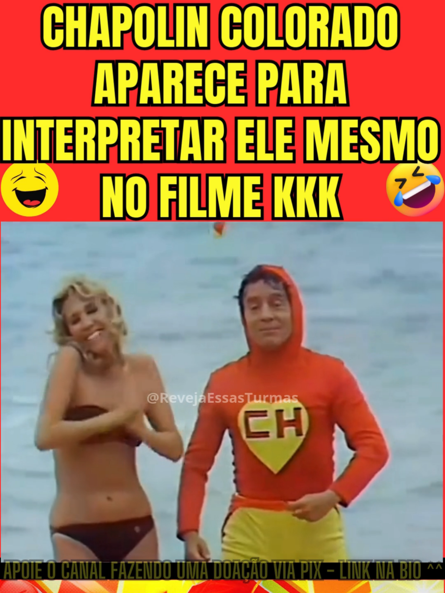 CHAPOLIN COLORADO APARECE PARA INTERPRETAR ELE MESMO NO FILME KKK #Chapolin #chapolincolorado #serie #seriestiktok #Humor #humortiktok #humorbrasil #Comedia #Tv #tvshow #Risadas #videoengracado #videosengraçados