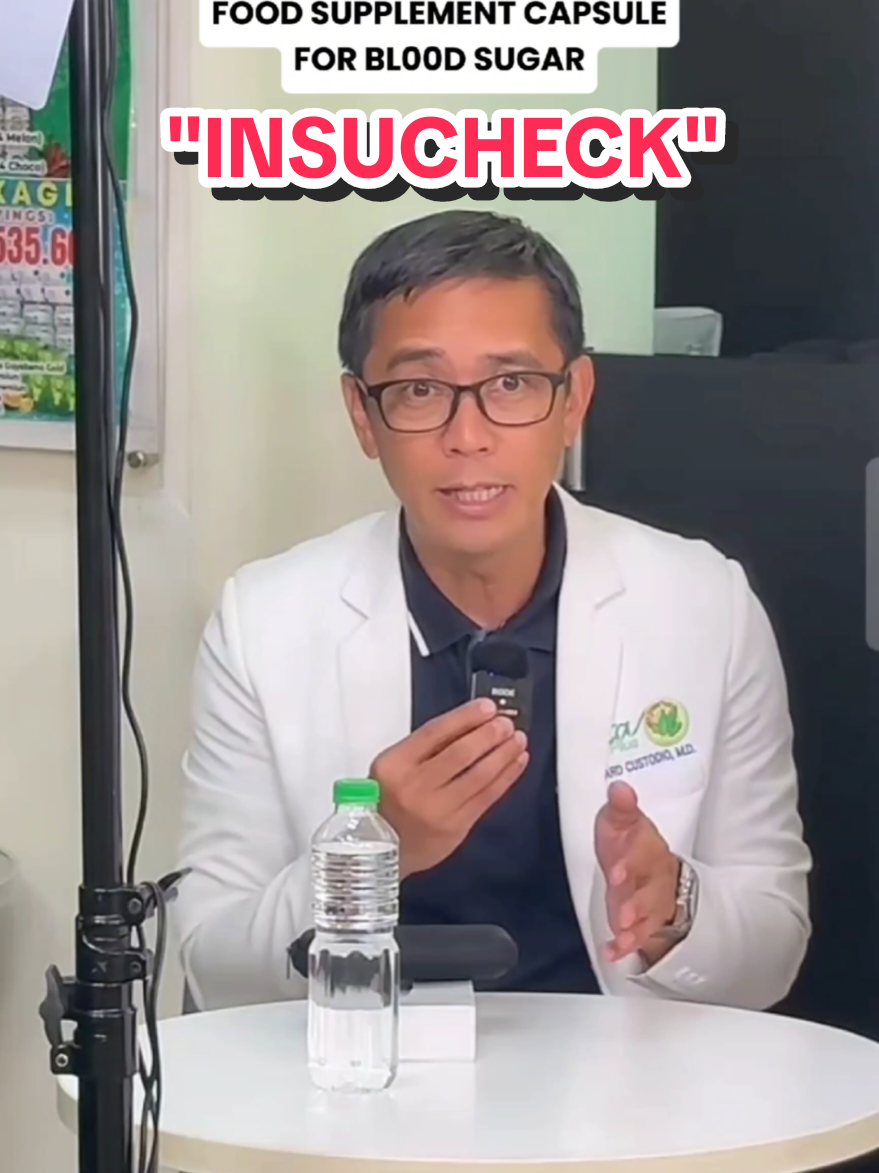 Replying to @katefvpmain.ph Dr. Richard Custodio talks about the health benefits of our Insucheck - Food Supplement Capsule✨ #fvp #fvpph #fvpofficial #vitaplus #firstvitaplus #firstvitaplusph #doyeetumpalan #patita #health #benefits #capsule #foodsupplement #sugar #bloodsugar #diabetes #firstvitaplusproducts 