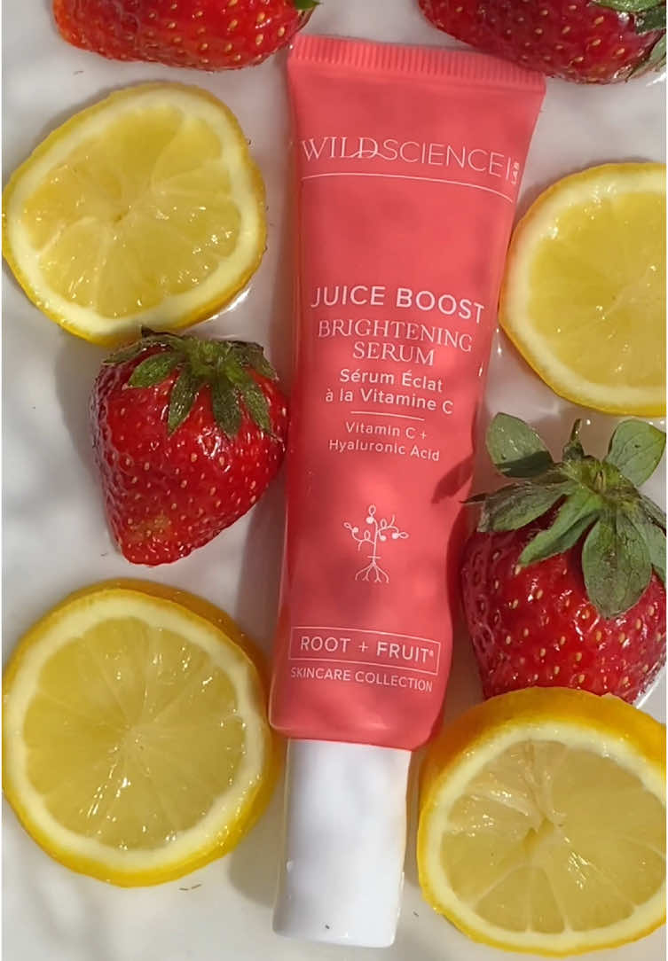 Vous avez déjà testé ce sérum ?  Juice boost 🍓🍋🍒, sérum éclat à la vitamine C. De chez @Wild Science Lab  #produit #soin #serum #beauty #skincare #fyp #pourtoii 
