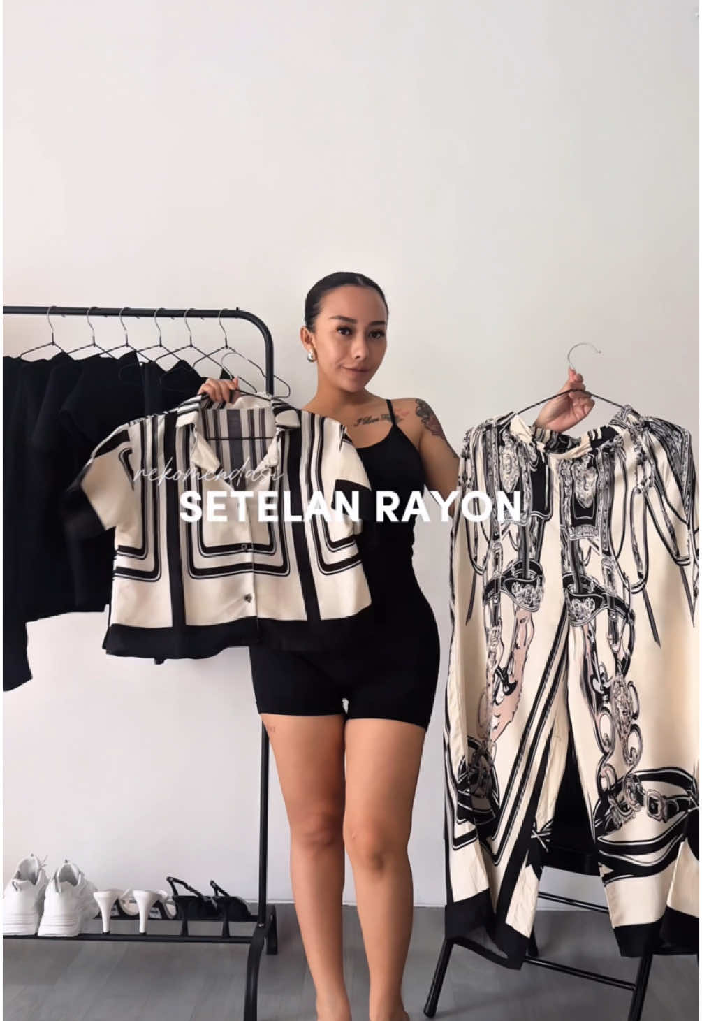 #setelanrayon #fashiontiktok #outfitideas 