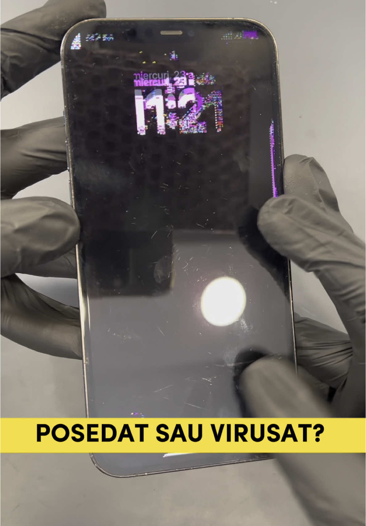 Crezi ca este virusat sau posedat #storytime #technology ##iphone #apple #iphonetricks #iphonehack #PROiPhoneCluj 