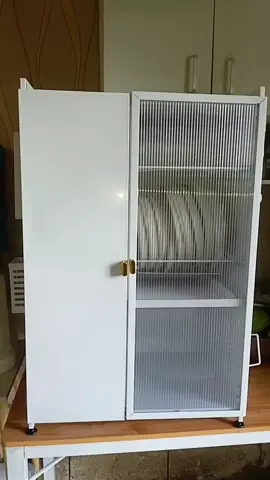 mas pina  improve na design ng dish rack mga mii #dishrack #dishrackcabinet #dishrackstorage #dishcabinet #aestheticdishrack #dishrackpullouttrays #fyp 