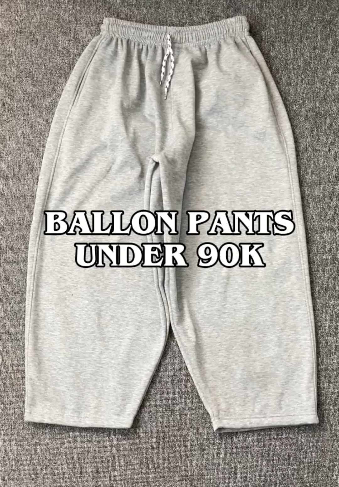 sweatpants baggy ballon nih cuyy #baggypants #ballonpants #sweatpants #outfitinspo #fashiontiktok #skena #outfitideas #celanamurah 