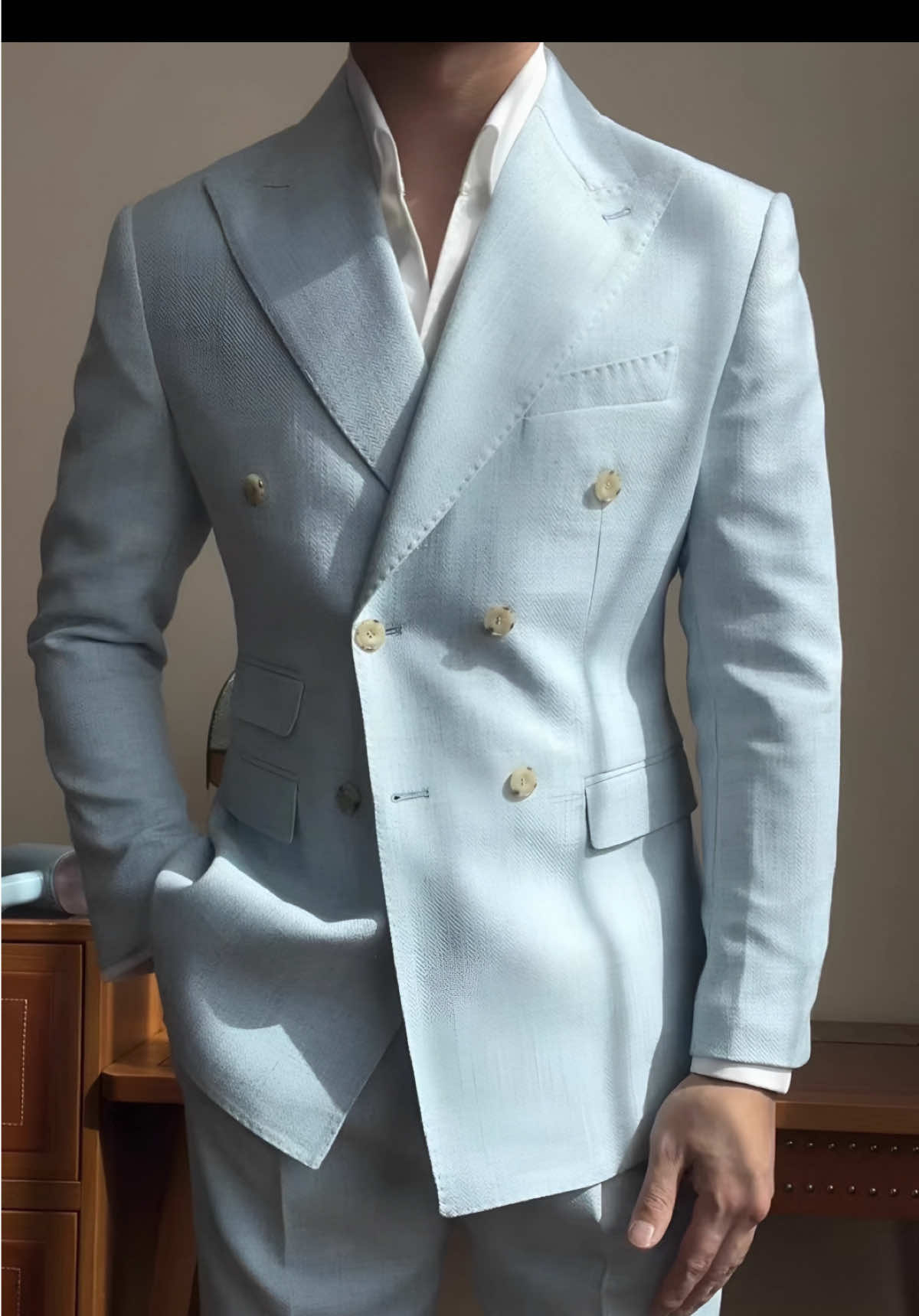 Tựa như làn nước mát với bộ suit Mykonos Mist #blazer #suit #harold #fashion 