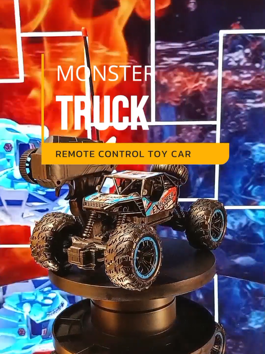 🔥 SOLID PANG REGALO SA MGA BATA!  PWEDE DING TOY FOR THE BIG BOY'S! 🔥 #RemoteControlMonsterTruck remote control monster truck  waterproof rc monster truck all terrain rc toy truck rechargeable monster truck toy rc truck with free battery
