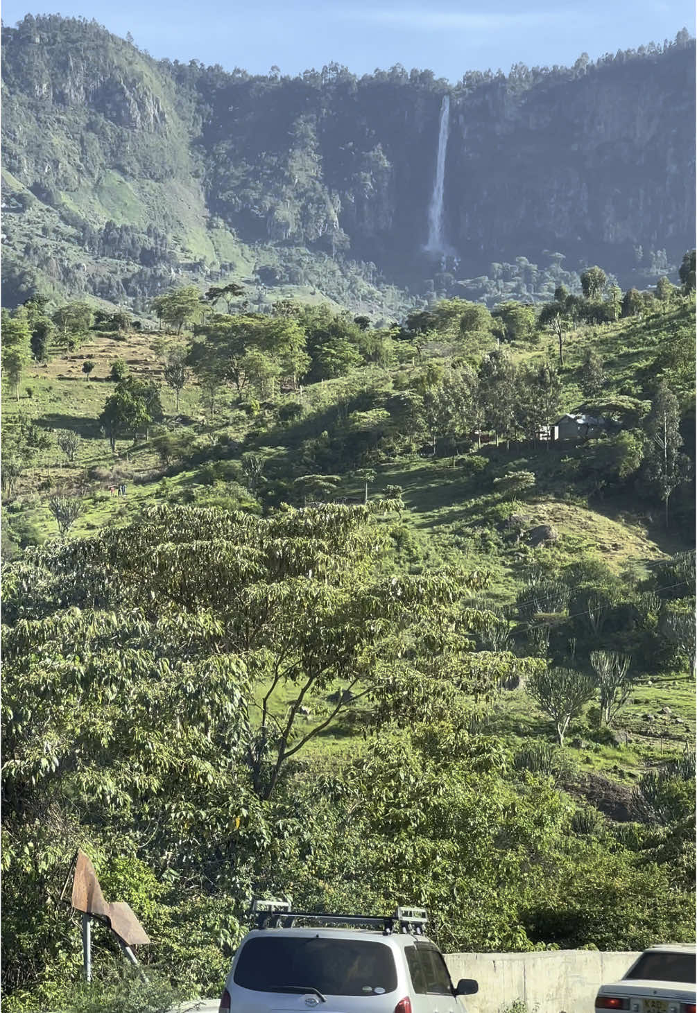 Another view. Iten-Kabarnet road. The views are heavenly.  #fyp  #eldorettiktokers #MagicalKenya 