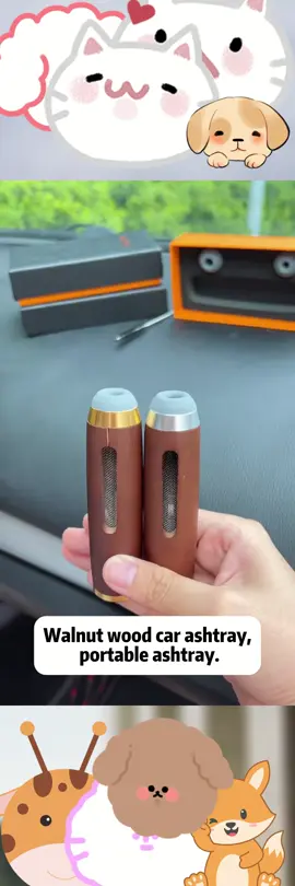 You’d never guess this is an ashtray – it’s versatile and hassle-free, keeping ash from spreading everywhere!🚬🔥