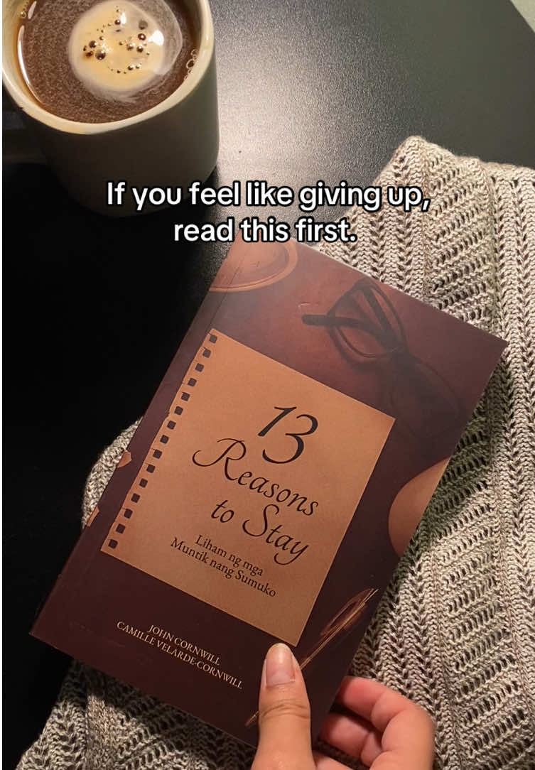 Liham ng mga muntik ng sumuko for you to also find reasons to stay 🫂 #bakas #MentalHealth #mentalhealthmatters #13ReasonstoStay #book 