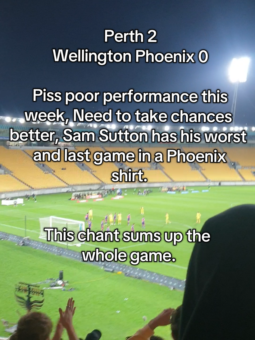 Sam Sutton Worst and last game in a nix shirt thank god. #fyp #football #wellingtonphoenix #Soccer #aleague #nz #wellington #perth #aus #like #viral #repost #season #review #sport #music 